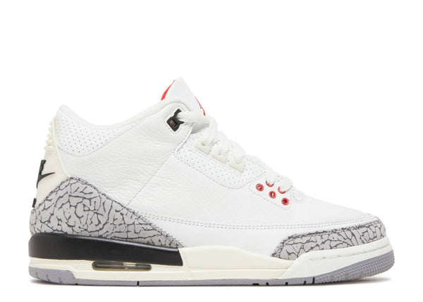 JORDAN 3 RETRO WHITE CEMENT REIMAGINED (GS)