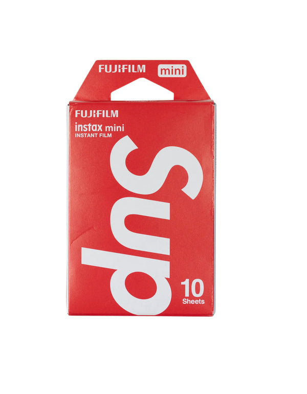 SUPREME FUJIFILM INSTAX MINI INSTANT FILM (PACK OF 10) WHITE