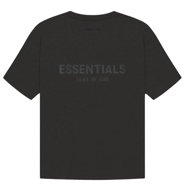 FEAR OF GOD ESSENTIALS T-SHIRT BLACK/STRETCH LIMO